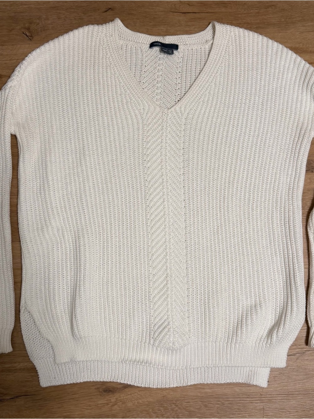 Vince V-Neck Cotton Sweater